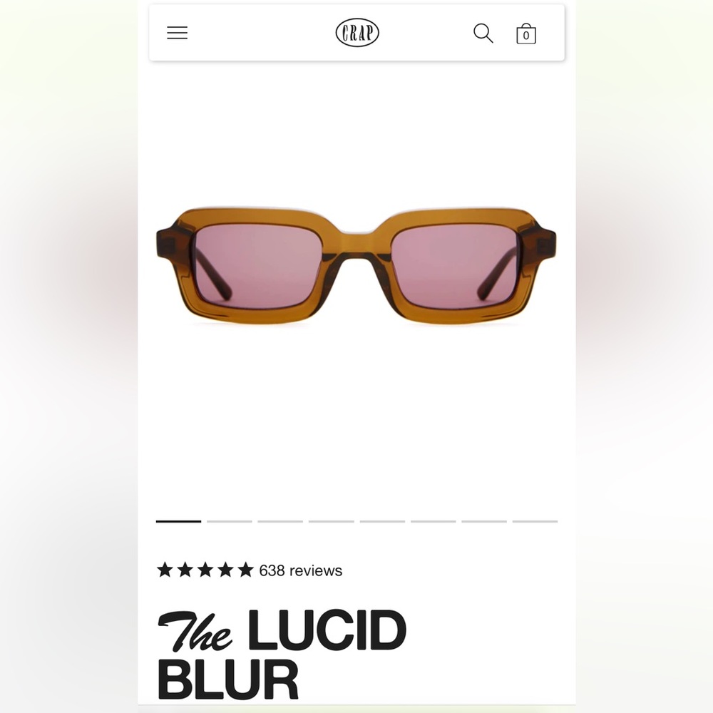 The lucid blur crap eyewear sunglasses. Used maybe 2x, like new condition!